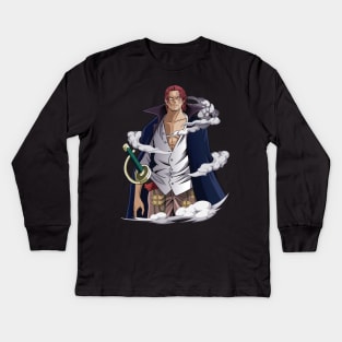 One Piece - Shanks Kids Long Sleeve T-Shirt